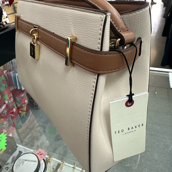NWT Ted baker Olivia , White Satchel ! - Picture 7 of 12